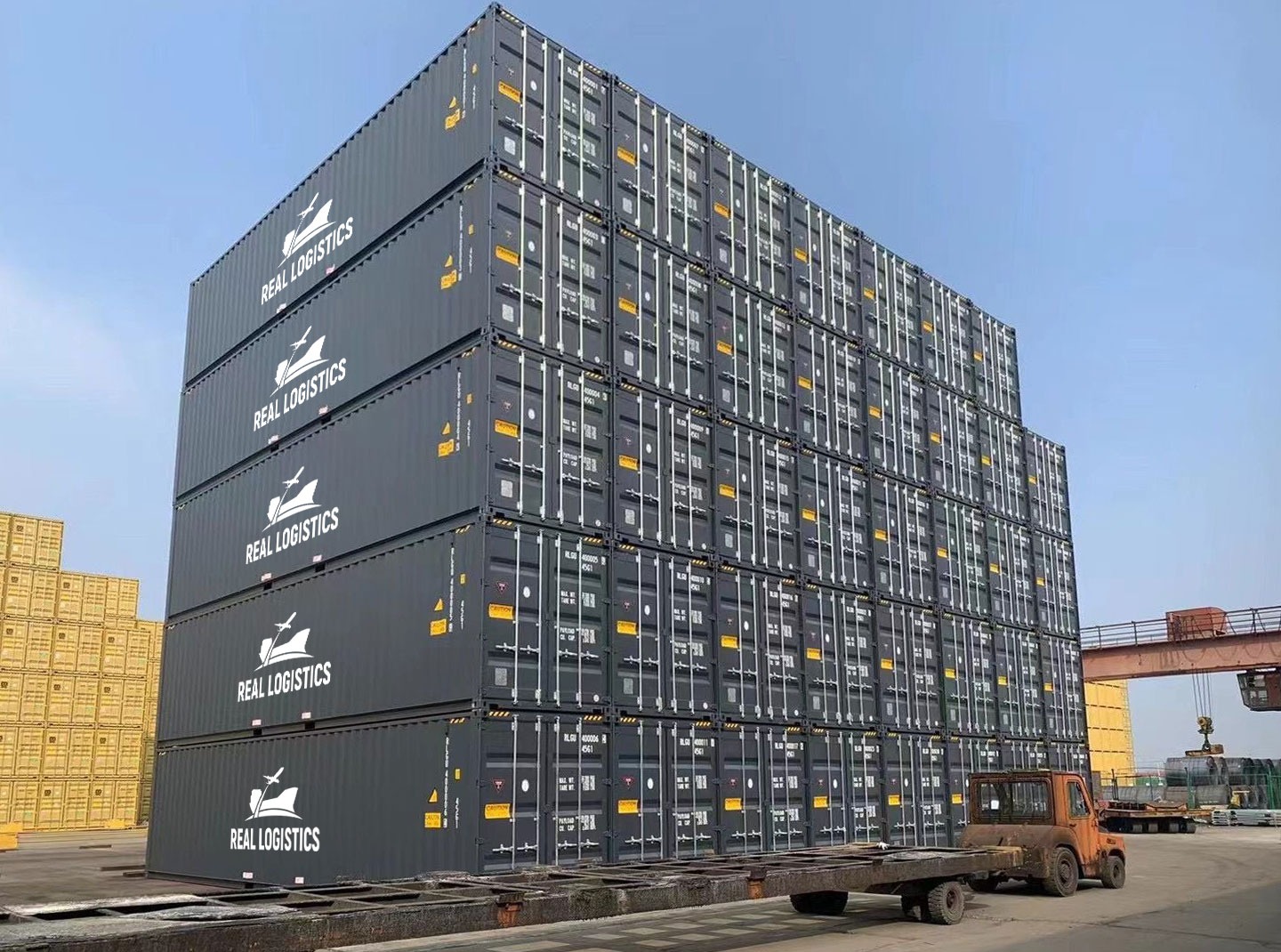 Real Logistics develops container rental, sale, and storage